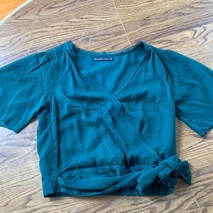 Abercrombie & Fitch wrap blouse
